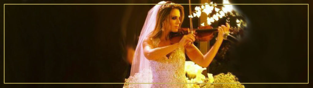 Noiva Toca Violino - Casamento