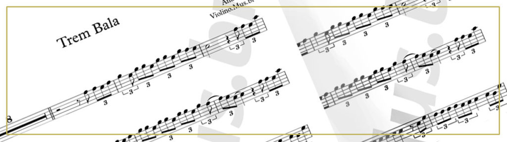 Trem-Bala - Partitura Download