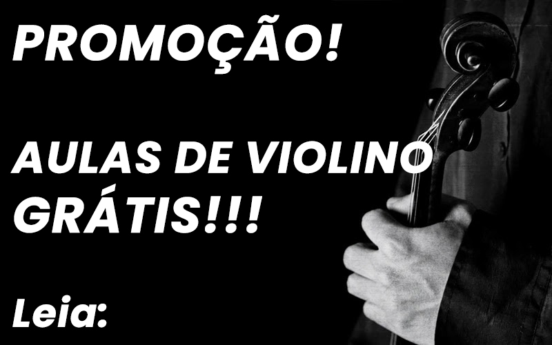 Aulas de Violino Grátis BH